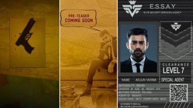 Gandeevadhari Arjuna: Varun Tej Konidela Shares Intriguing Video of His Action- Thriller Film on Insta!