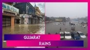 Gujarat Rains: Heavy Rainfall Wreaks Havoc In Several Parts Of State; Orange Alert Issued