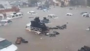 Gujarat Rains: Heavy Rainfall Wreaks Havoc in Parts of State, IMD Issues Orange Alert (Watch Video)