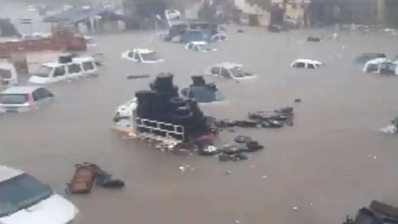 Gujarat Rain Fury Heavy Rainfall Causes Waterlogging In Many Parts Mahuva Taluka In Surat Gets 