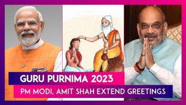 Guru Purnima 2023: Prime Minister Narendra Modi, Union Home Minister Amit Shah, UP CM Yogi Adityanath Extend Greetings