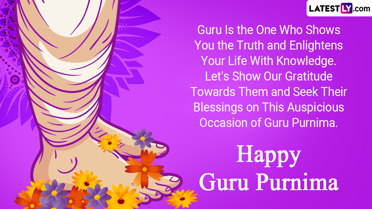 Guru Purnima Images 2023 & Wishes Positive Quotes, Greetings, WhatsAp