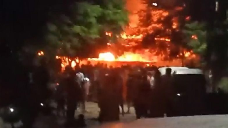 Gurugram Violence: Cleric Killed, Mosque Set on Fire by Mob of 100 People in Sector 57