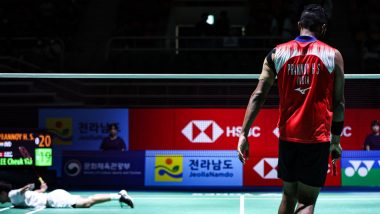 Korea Open 2023: HS Prannoy Crashes Out After Second-Round Loss to Lee Cheuk Yiu