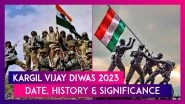 Kargil Vijay Diwas 2023: Date, History & Significance Of The Day That Honours Heroes Of Kargil War As India Defeated Pakistan
