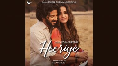 'Heeriye' Song: Dulquer Salmaan and Jasleen Royal to Feature in New Romantic Track, Video To Be Out On July 25