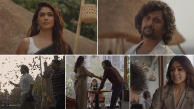 Nani 30 Is Hi Nanna! Natural Star Nani and Mrunal Thakur’s Glimpse From Shouryuv’s Upcoming Family Entertainer Will Leave You Intrigued (Watch Video)