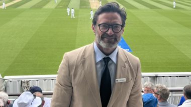 ‘Never Thought It’d Happen’ Hugh Jackman Has a Dream-Come-True Moment As He Attends Day 4 of ENG vs AUS 5th Test in Ashes 2023 at the Oval