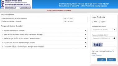IBPS RRB Clerk Admit Card 2023 Out at ibps.in, Get Direct Link and Know Steps To Check Office Assistant Call Letters