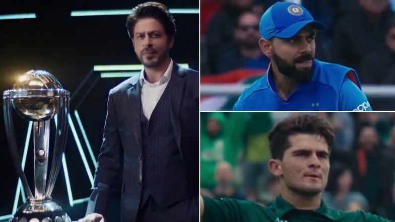 Shah Rukh Khan Features in Men’s Cricket World Cup 2023 Promo, ICC Shares Promotional Video