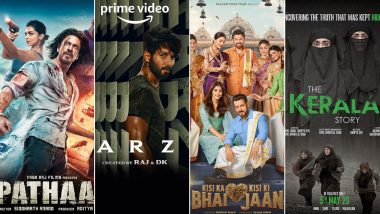 IMDb Top 10 Movies and Web Series 2023: Shah Rukh Khan’s Pathaan, Shahid Kapoor’s Farzi and More, Check Out the List That Earned Highest User Popularity So Far