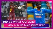 IND vs WI 1st ODI 2023: Spinners, Ishan Kishan Help India Take Series Lead