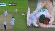 Imam-ul-Haq Takes Stunning One-Handed Catch To Dismiss Sri Lanka&rsquo;s Sadeera Samarawickrama During PAK vs SL 1st Test 2023 (Watch Video)