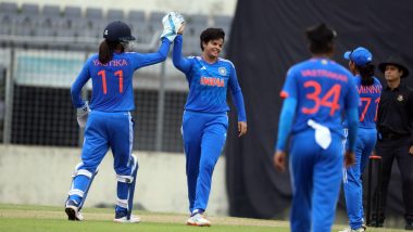 India Women Display Clinical Performance To Clinch Comprehensive 7-Wicket Victory in 1st T20I Against Bangladesh Women