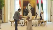 PM Modi in UAE: India Signs MoU With United Arab Emirates For IIT-Delhi Campus in Abu Dhabi (Watch Video)