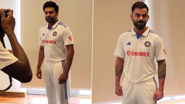 Lights, Camera, Action! Indian Cricket Team Have Their Headshot Session Ahead of India vs West Indies 1st Test 2023 at Dominica (Watch Video)