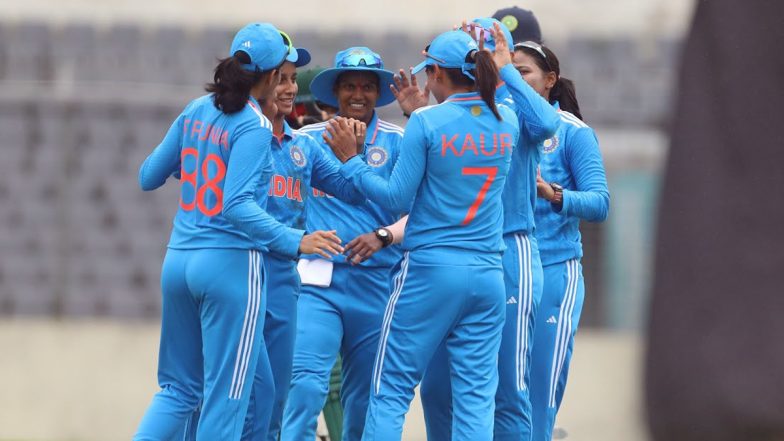 How to Watch IND-W vs BAN-W, 3rd ODI 2023 Live Streaming Online? Get Free Telecast Details of India Women vs Bangladesh Women Cricket Match With Time in IST