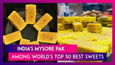 India's Mysore Pak Ranks 14th Among World's Top 50 Best Street Foods Sweets List, Karnataka Deputy CM DK Shivakumar Expresses Happiness