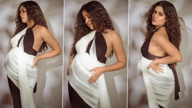 Mom-to-Be Ishita Dutta Flaunts Baby Bump in Her Maternity Photoshoot; Check Out Stunning Pics and Video!