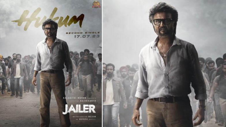 Jailer Song ‘Hukum’: Second Single From Superstar Rajinikanth’s Film To Be Dropped on July 17! Check Out the Motion Poster