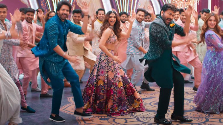 Bholaa Shankar Song ‘Jam Jam Jajjanaka’ Promo: Chiranjeevi, Tamannaah Bhatia, Keerthy Suresh Dance Their Hearts Out in This Celebration Anthem (Watch Video)