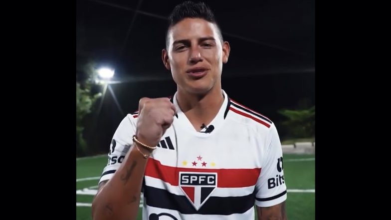 Colombia International James Rodriguez Completes Move to Brazilian Club Sao Paulo