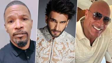 Jamie Foxx Is ‘Back in Action’! Actor Talks About His Health Scare in a New Video; Ranveer Singh, Dwayne Johnson React
