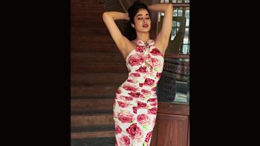 Janhvi Kapoor Looks Stunning in Floral Dress, Bawaal Actress Shares Pics on Insta!