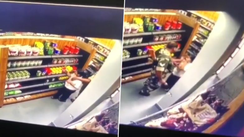 Woman Groped in Manipur Video: BSF Jawan Gropes, Sexually Assaults Woman Inside Grocery Store in Imphal, Act Caught on Camera