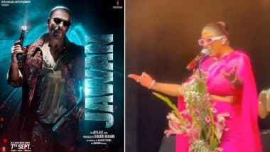 Jawan: Raja Kumari Surprises Fans in New York, Performs ‘The King Khan' Rap From Shah Rukh Khan’s Film (Watch Video)