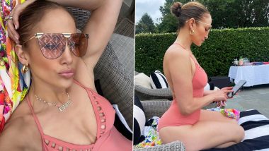 Jennifer Lopez Shows Off Her Sexy Curves in Monokini! See JLo’s Hot Pics From 4th of July Celebration