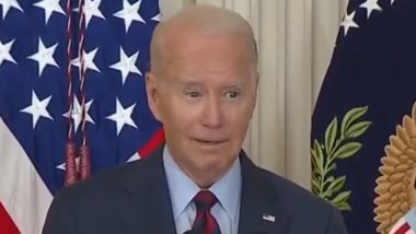 Joe Biden Makes Another Gaffe While Speaking on COVID-19 Deaths, Says 'Over 100 People' Died From Coronavirus (Watch Video)