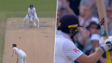 'Audacious' Joe Root Brings Out Signature Reverse Scoop to Complete His Half-Century During ENG vs AUS Ashes 4th Test 2023 (Watch Video)