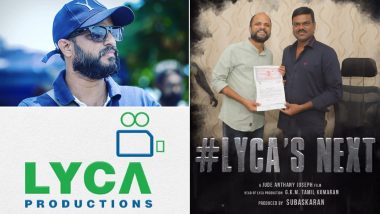 2018 Movie Director Jude Anthany Joseph Teams Up With Lyca Productions for Their Upcoming Project (Watch Video)