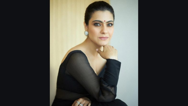 Kajol Looks Ethereal in Classy Black Saree, Actress Shares Pics on Insta!