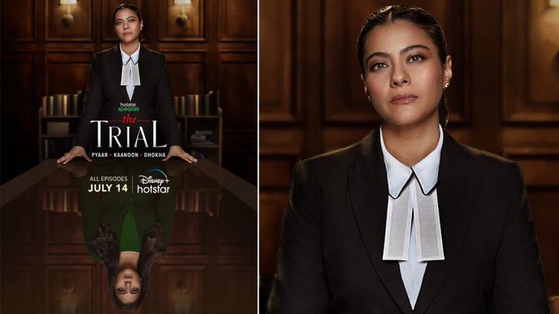 The Trial: Makers Release Kajol’s New Poster Featuring Her as a Gritty Lawyer and a Housewife in the Upcoming Disney+ Hotstar Series