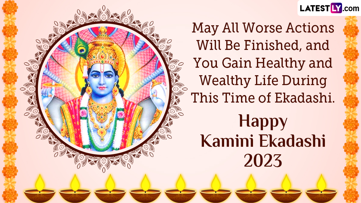 Kamika Ekadashi 2023 Wishes WhatsApp Stickers, Images, HD Wallpapers