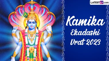 Kamika Ekadashi 2023 Date in India? 'Kamika Ekadashi Vrat Kab Hai?' Know Tithi, Shubh Muhurat, Vrat Katha and Puja Vidhi Related to Auspicious Day Dedicated to Lord Vishnu