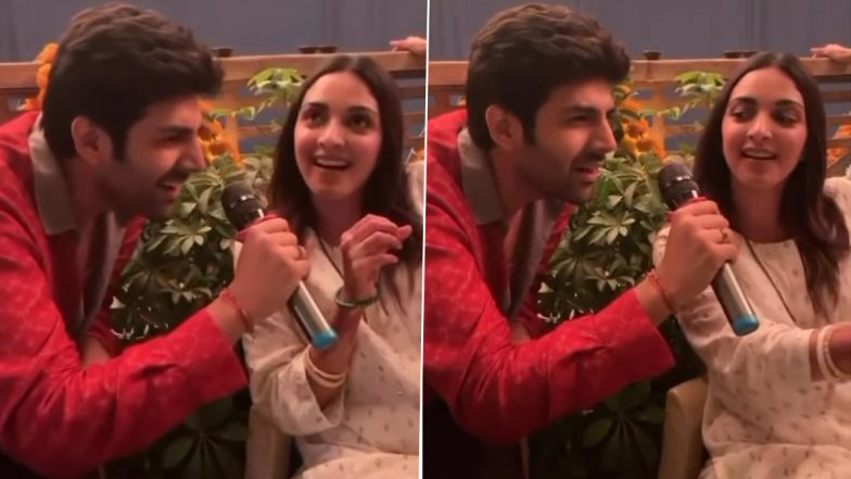 Kartik Aaryan Shares a Funny Video With His SatyaPrem Ki Katha Co-Star Kiara Advani On Insta- WATCH