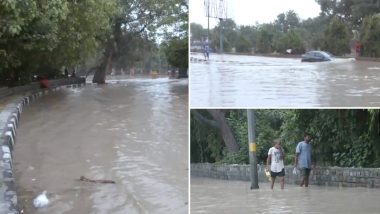 Delhi Flooded Video: People Wade Through Waterlogged Streets As Low-Lying Areas Near Kashmiri Gate Flooded Yamuna Water Level Breaches 45-Year Record of 207.49 Metres