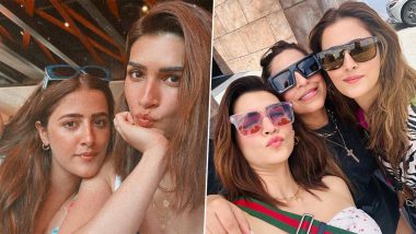 Kriti Sanon Gives Sneak-Peek Into All-Girls Vacay to Las Vegas With Sister Nupur Sanon and Sukriti Grover (View Pics)