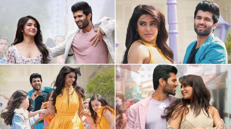 Kushi Title Song: Vijay Deverakonda and Samantha Ruth Prabhu's Chemistry Is Highlight of This Romantic Track (Watch Lyrical Video)