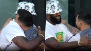 LeBron James Hugs Lionel Messi Ahead of His Inter Miami Debut in Leagues Cup 2023 Match Against Cruz Azul, Video Goes Viral!