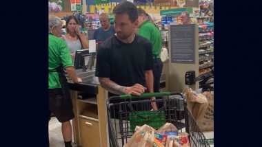 Lionel Messi's Supermarket Photo Was Staged By Inter Miami, Claims Former USA Footballer Alexi Lalas (Watch Video)