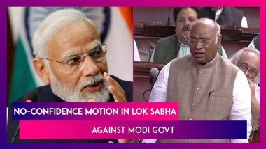 No-Confidence Motion Accepted By Lok Sabha Speaker, Modi Government To Face No-Trust Vote