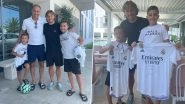 Igor Stimac Meets Countryman Luka Modric; Blue Tigers&rsquo; Head Coach Writes &lsquo;One Day Our Indian National Team Will Reach This Level&rsquo; (See Pics)