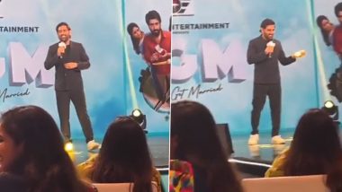 MS Dhoni At LGM Trailer Launch: Watch Video of MSD Starting His Speech With 'Chennai Super Kings' Ku, Periya Whistle Adinga'