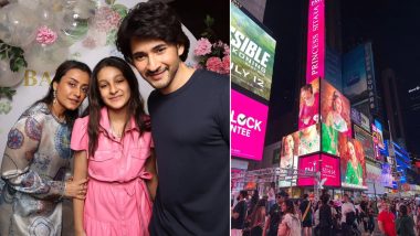 Mahesh Babu–Namrata Shirodkar’s Daughter Sitara Ghattamaneni Features on Times Square Billboard! Ecstatic Parents Share Pics on Instagram