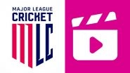 Viacom18 Bags Major League Cricket Media Rights in India, JioCinema to Provide Live Streaming of MLC 2023 Matches