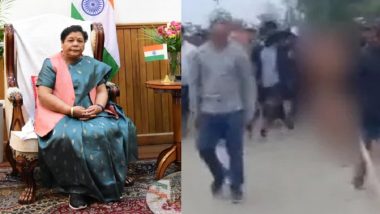 Manipur Violence: Governor Anusuiya Uikey Questions Law and Order in State, Demands Centre's Intervention After Video of Women Being Paraded Naked Sparks Outrage